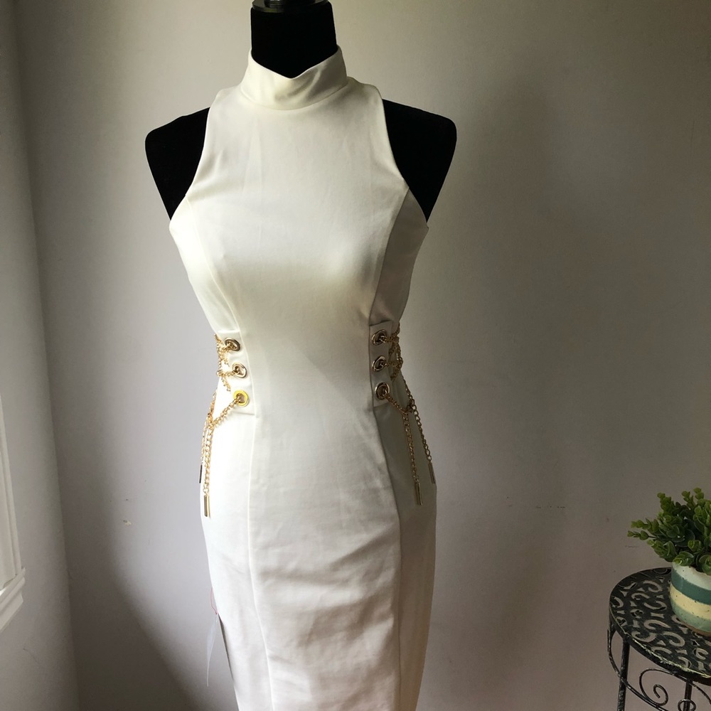 NEW Le Chateau X Roxy Earle White Dress